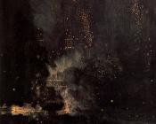 詹姆斯 阿伯特 麦克尼尔 惠斯勒 : The Falling Rocket